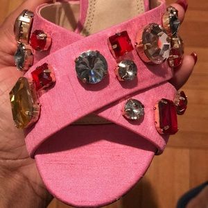 Topshop Shoes - Pink Gem Shoes Topshop Shoes - Pink Gem Shoes